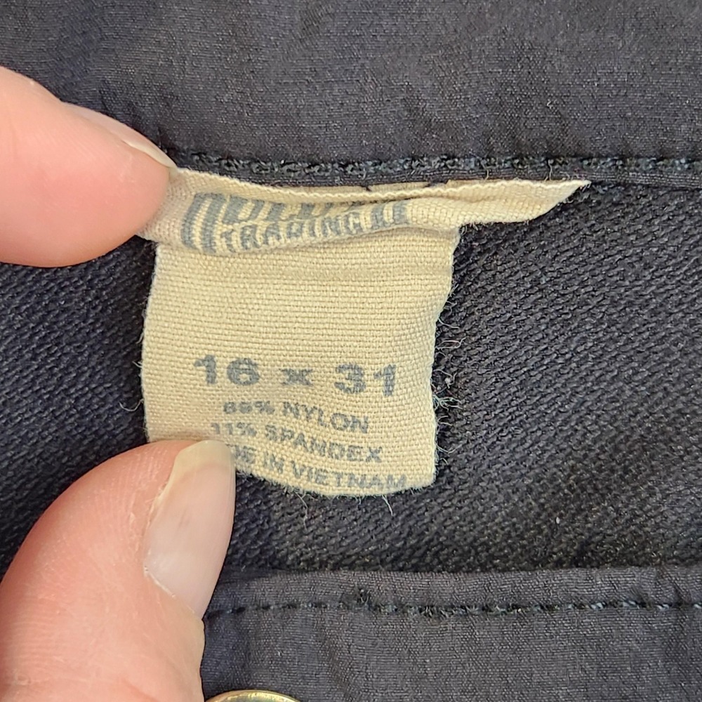 Duluth Trading Co Flexpedition Pants Womens 16x31 Black Stretch Hiking Outdoor - Picture 3 of 9